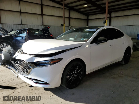 2022 Mazda 3 2.5 Turbo with VIN JM1BPBAY2N1502028, listed as a Copart auction lot 80919194 with 52,055 mi miles and Salvage Title. Bid and sale history available at DreamBid. Image 1.
