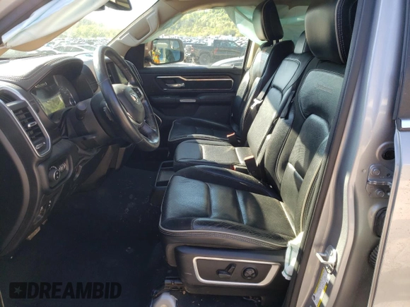2019 Ram 1500 Laramie with VIN 1C6SRFDT5KN713298, listed as a Copart auction lot 51713624 with 118,908 mi miles and Salvage Title. Bid and sale history available at carsss.com. Image 7.