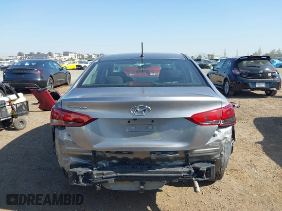 2022 Hyundai Accent SE with VIN 3KPC24A6XNE164078, listed as a IAAI auction lot 41975657 with 36,977 mi miles and . Bid and sale history available at carsss.com. Image 16.