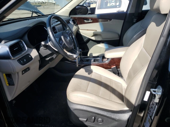 2018 Kia Sorento EX with VIN 5XYPHDA52JG418628, listed as a Copart auction lot 53713965 with 105,819 mi miles and Non repairable. Bid and sale history available at DreamBid. Image 7.