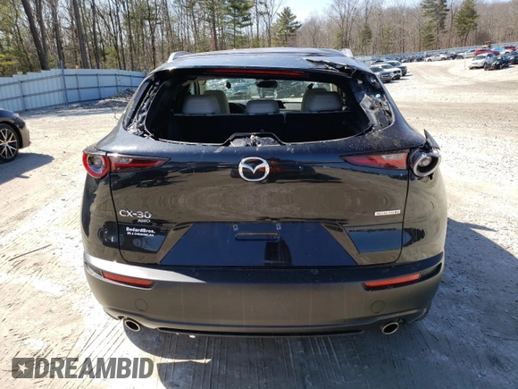 2023 Mazda CX-30 S Premium with VIN 3MVDMBDM0PM536225, listed as a Copart auction lot 48455505 with 29,617 mi miles and Salvage Title. Bid and sale history available at DreamBid. Image 6.