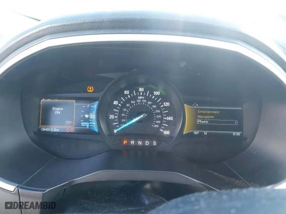 2015 Ford Edge SEL with VIN 2FMTK4J86FBC24301, listed as a IAAI auction lot 41758820 with 94,915 mi miles. Bid and sale history available at carsss.com. Image 7.