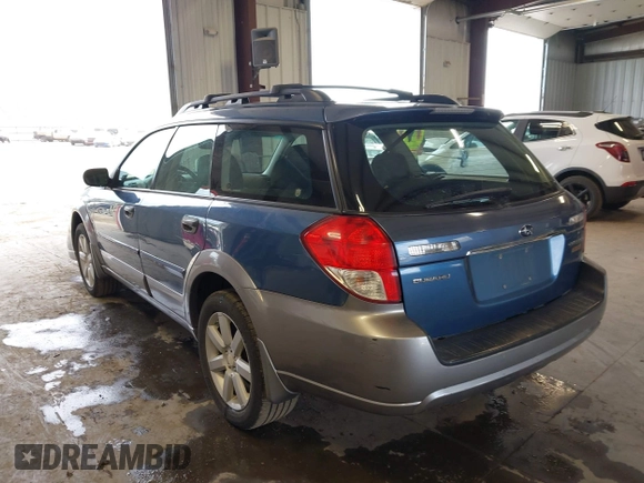 2009 Subaru Outback Special Edition z VIN 4S4BP61CX96338866, wystawiony jako IAAI lot #42415916 z przebiegiem 243 175 mil mil oraz . Historia ofert i sprzedaży dostępna na DreamBid. Obrazek 3.