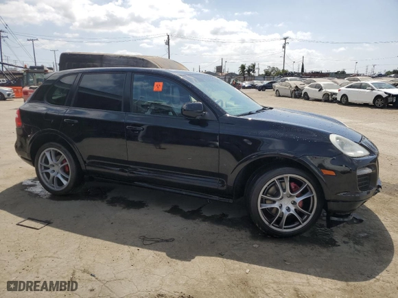 2009 Porsche Cayenne GTS with VIN WP1AD29P39LA61339, listed as a Copart auction lot 72286694 with 87,775 mi miles and Salvage Title. Bid and sale history available at carsss.com. Image 4.