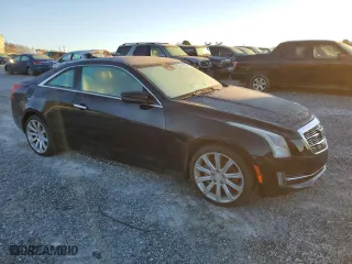 2015 Cadillac ATS Coupe Luxury AWD with VIN 1G6AH1RX2F0115326, listed as a Copart auction lot 84489304 with 98,875 mi miles and Salvage Title. Bid and sale history available at carsss.com. Image 4.