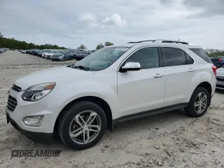 2016 Chevrolet Equinox LTZ z VIN 2GNFLGE39G6133491, wystawiony jako Copart lot #56463475 z przebiegiem 41 298 mil mil oraz Szkoda całkowita • Salvage title. Historia ofert i sprzedaży dostępna na DreamBid. Obrazek 1.