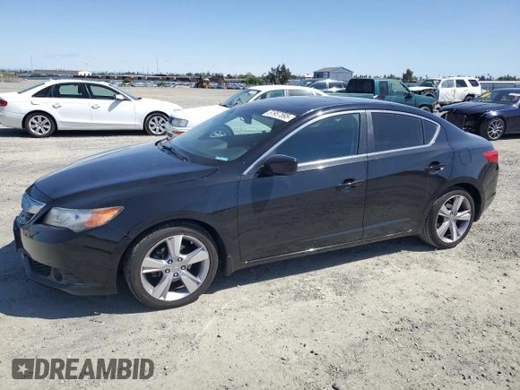 2013 Acura ILX Tech Pkg with VIN 19VDE1F71DE009521, listed as a Copart auction lot 51957595 with 129,268 mi miles and Salvage Title. Bid and sale history available at carsss.com. Image 1.