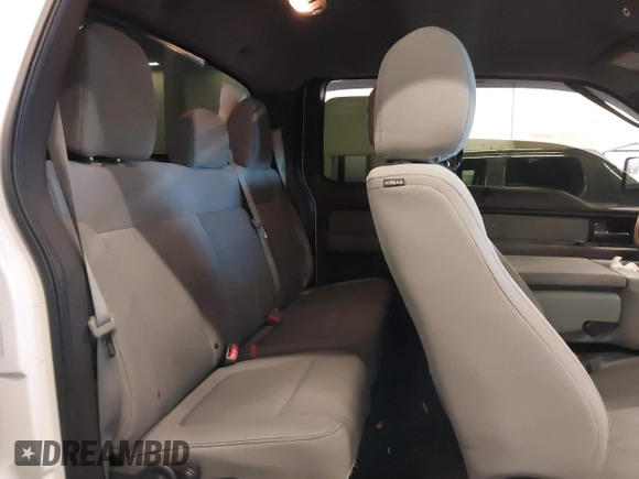 2012 Ford F-150 XL with VIN 1FTFX1ET5CFC10058, listed as a IAAI auction lot 40381269 with 262,296 mi miles. Bid and sale history available at carsss.com. Image 8.