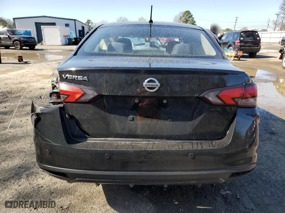 2020 Nissan Versa S with VIN 3N1CN8DVXLL918254, listed as a Copart auction lot 46921195 with 100,357 mi miles and Salvage Title. Bid and sale history available at carsss.com. Image 6.