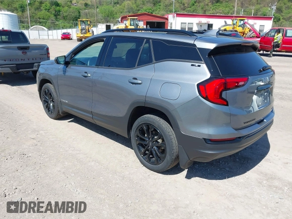 2020 GMC Terrain SLE z VIN 3GKALTEV5LL160906, wystawiony jako IAAI lot #42063518 z przebiegiem 58 911 mil mil oraz . Historia ofert i sprzedaży dostępna na DreamBid. Obrazek 3.