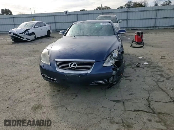 2006 Lexus SC with VIN JTHFN48Y569009647, listed as a Copart auction lot 43081855 with 71,351 mi miles and Salvage Title. Bid and sale history available at carsss.com. Image 11.