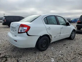 2008 Suzuki SX4 with VIN JS2YC412485105923, listed as a Copart auction lot 85539524 with 115,792 mi miles and Salvage Title. Bid and sale history available at carsss.com. Image 3.