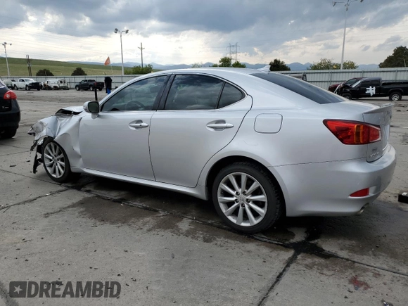 2010 Lexus IS 250 with VIN JTHCF5C2XA5041633, listed as a Copart auction lot 54698185 with 131,792 mi miles and Salvage title. Bid and sale history available at DreamBid. Image 2.