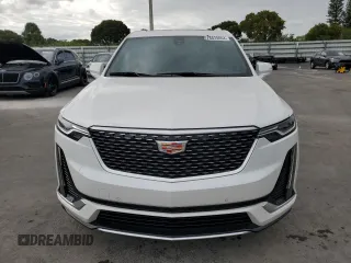 2024 Cadillac XT6 FWD Luxury with VIN 1GYKPAR47RZ746965, listed as a Copart auction lot 78839094 with 3,908 mi miles and Salvage Title. Bid and sale history available at carsss.com. Image 5.