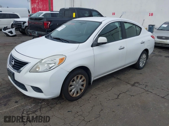 2012 Nissan Versa SL with VIN 3N1CN7AP6CL848932, listed as a IAAI auction lot 41638957 with 145,189 mi miles. Bid and sale history available at carsss.com. Image 2.