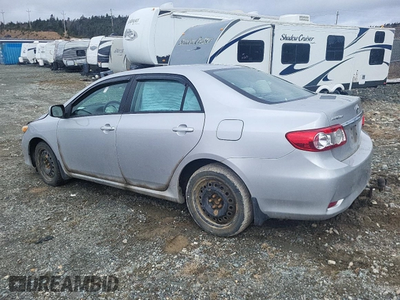2011 Toyota Corolla L with VIN 2T1BU4EE0BC609090, listed as a Copart auction lot 52022585 with Not Provided miles and Salvage Title. Bid and sale history available at carsss.com. Image 2.