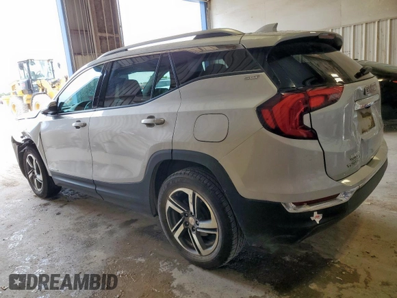 2020 GMC Terrain SLT z VIN 3GKALPEV8LL143945, wystawiony jako Copart lot #63500555 z przebiegiem 121 890 mil mil oraz Szkoda całkowita • Salvage title. Historia ofert i sprzedaży dostępna na DreamBid. Obrazek 2.