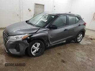 2024 Nissan Kicks S with VIN 3N1CP5BV8RL542027, listed as a Copart auction lot 42839065 with 7,320 mi miles and Salvage Title. Bid and sale history available at DreamBid. Image 1.