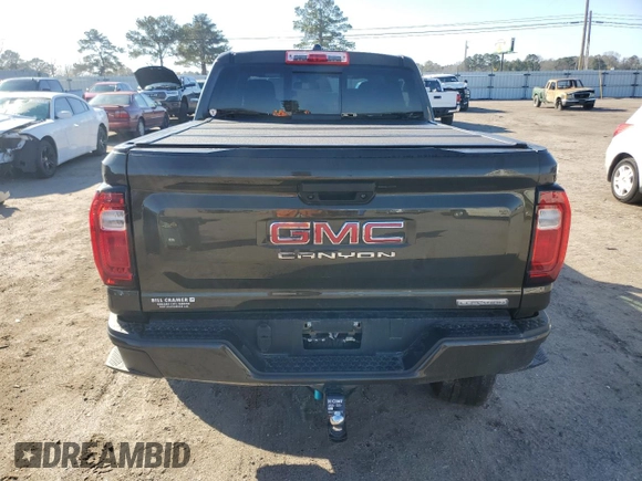 2024 GMC Canyon 4WD Elevation with VIN 1GTP6BEK9R1186552, listed as a Copart auction lot 43445955 with 15,883 mi miles and Salvage Title. Bid and sale history available at carsss.com. Image 6.
