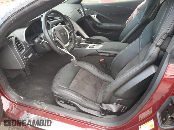 2016 Chevrolet Corvette Z06 2LZ with VIN 1G1YR2D62G5608952, listed as a Copart auction lot 78149904 with 10,528 mi miles and Salvage Title. Bid and sale history available at carsss.com. Image 7.