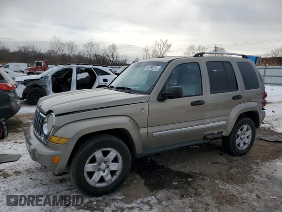 2006 Jeep Liberty Limited with VIN 1J4GL58K36W109822, listed as a Copart auction lot 45653515 with 173,335 mi miles and Salvage title. Bid and sale history available at DreamBid. Image 1.