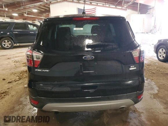 2017 Ford Escape SE with VIN 1FMCU0G90HUA52282, listed as a Copart auction lot 54415895 with 90,899 mi miles and Clean Title. Bid and sale history available at carsss.com. Image 6.
