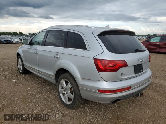 2012 Audi Q7 Premium Plus with VIN WA1LGAFE8CD002054, listed as a Copart auction lot 61968375 with Not provided miles and Salvage title. Bid and sale history available at DreamBid. Image 2.