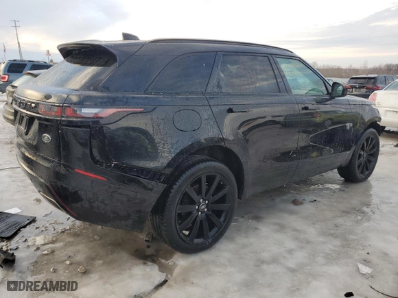 2018 Land Rover Range Rover Velar R-Dynamic HSE with VIN SALYM2RV9JA741012, listed as a Copart auction lot 43942675 with 101,868 mi miles and Clean Title. Bid and sale history available at carsss.com. Image 3.