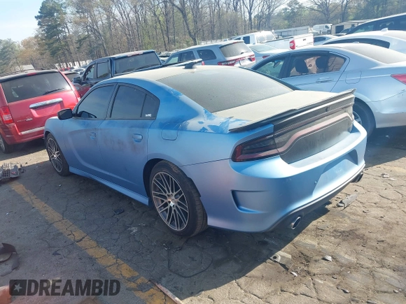 2019 Dodge Charger Scat Pack with VIN 2C3CDXGJ0KH613053, listed as a IAAI auction lot 41908658 with 85,000 mi miles and . Bid and sale history available at DreamBid. Image 3.