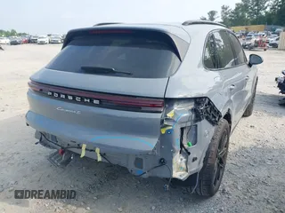 2024 Porsche Cayenne S with VIN WP1AL2AY0RDA32737, listed as a IAAI auction lot 42388781 with 11,802 mi miles and . Bid and sale history available at DreamBid. Image 4.