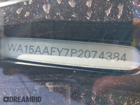 2023 Audi Q5 Sportback S line Premium Plus with VIN WA15AAFY7P2074384, listed as a IAAI auction lot 42057841 with 34,402 mi miles and . Bid and sale history available at DreamBid. Image 9.