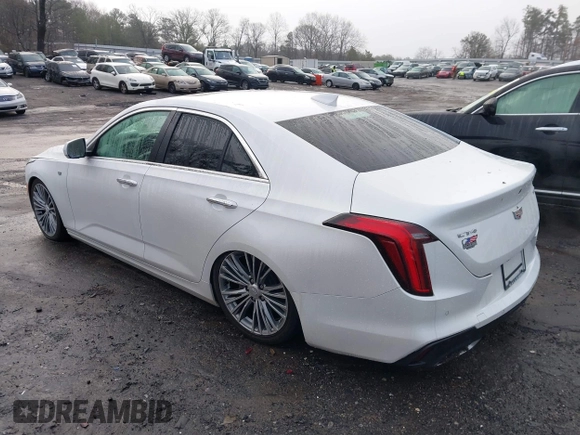 2022 Cadillac CT4 Premium Luxury with VIN 1G6DB5RK4N0114512, listed as a IAAI auction lot 41547950 with 64,882 mi miles. Bid and sale history available at carsss.com. Image 3.