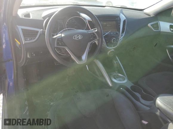 2012 Hyundai Veloster w/Red Int with VIN KMHTC6AD9CU030616, listed as a Copart auction lot 73885774 with 133,935 mi miles and Clean title. Bid and sale history available at DreamBid. Image 8.