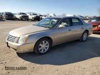 2006 Cadillac DTS w/1SC with VIN 1G6KD57Y96U108062, listed as a Copart auction lot 49923735 with 202,049 mi miles and Salvage Title. Bid and sale history available at carsss.com. Image 1.