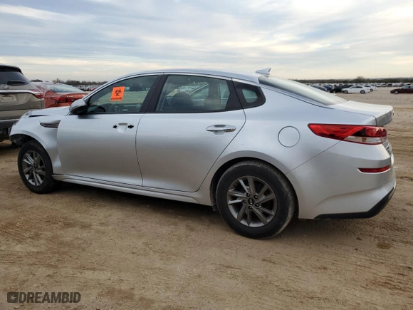 2019 Kia Optima LX with VIN 5XXGT4L31KG305687, listed as a Copart auction lot 43200895 with 94,436 mi miles and Salvage Title. Bid and sale history available at carsss.com. Image 2.