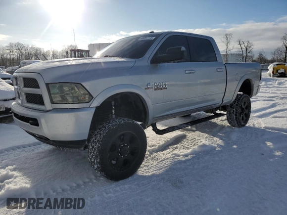 2016 Ram 2500 SLT with VIN 3C6UR5DL7GG166246, listed as a Copart auction lot 46097775 with 55,358 mi miles and Salvage Title. Bid and sale history available at carsss.com. Image 1.