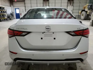 2022 Nissan Sentra SV with VIN 3N1AB8CV9NY290274, listed as a Copart auction lot 50655435 with 53,060 mi miles and Salvage Title. Bid and sale history available at DreamBid. Image 6.