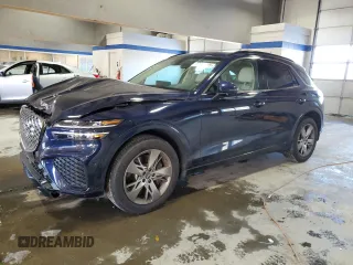2022 Genesis GV70 Sport z VIN KMUMCDTC5NU073867, wystawiony jako Copart lot #88230705 z przebiegiem 28 395 mil mil oraz Szkoda całkowita • Salvage title. Historia ofert i sprzedaży dostępna na DreamBid. Obrazek 1.