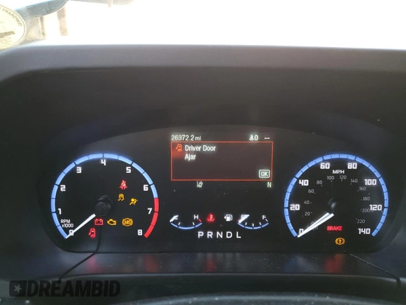 2023 Ford Bronco Sport Big Bend with VIN 3FMCR9B63PRD50754, listed as a Copart auction lot 54264545 with 26,372 mi miles and Salvage title. Bid and sale history available at DreamBid. Image 9.