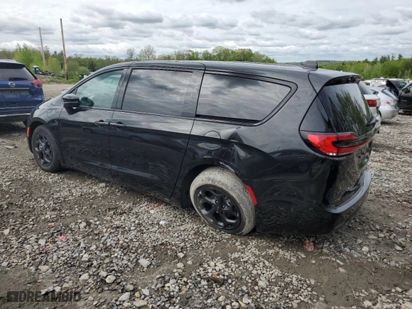 2023 Chrysler Pacifica Hybrid Limited with VIN 2C4RC1S77PR604580, listed as a Copart auction lot 55329464 with 2,497 mi miles and Salvage Title. Bid and sale history available at carsss.com. Image 2.