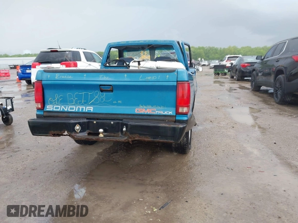 1992 GMC Sonoma z VIN 1GTCS14A9N8529102, wystawiony jako IAAI lot #42268788 z przebiegiem 83 781 mil mil oraz . Historia ofert i sprzedaży dostępna na DreamBid. Obrazek 4.