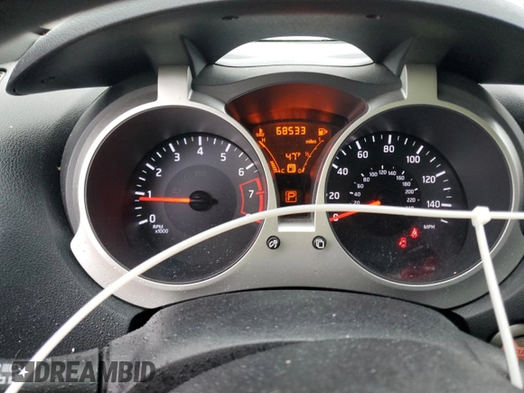 2015 Nissan Juke S with VIN JN8AF5MVXFT564899, listed as a Copart auction lot 52990715 with 68,533 mi miles and Salvage Title. Bid and sale history available at carsss.com. Image 9.