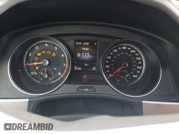 2021 Volkswagen Atlas SE with VIN 1V2WC2CA3MC201976, listed as a Copart auction lot 71682634 with 41,249 mi miles and Salvage title. Bid and sale history available at DreamBid. Image 9.