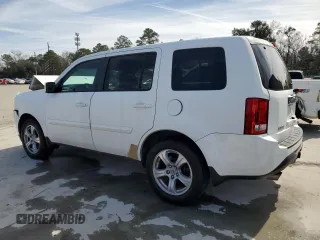 2012 Honda Pilot EX-L with VIN 5FNYF3H55CB033259, listed as a Copart auction lot 45367335 with 207,841 mi miles and Salvage Title. Bid and sale history available at DreamBid. Image 2.