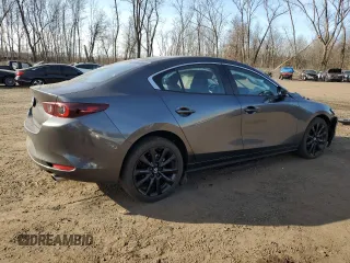 2025 Mazda 3 S Select Sport with VIN JM1BPABM2S1756758, listed as a Copart auction lot 48673115 with 4,146 mi miles and Salvage Title. Bid and sale history available at DreamBid. Image 3.
