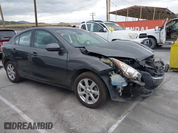 2010 Mazda Mazda3 i Touring with VIN JM1BL1SG2A1206352, listed as a IAAI auction lot 42052715 with 1 mi miles. Bid and sale history available at carsss.com. Image 1.