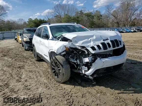 2023 Jeep Cherokee Altitude Lux with VIN 1C4PJMMB2PD109027, listed as a Copart auction lot 50209545 with 24,500 mi miles and Salvage Title. Bid and sale history available at carsss.com. Image 12.