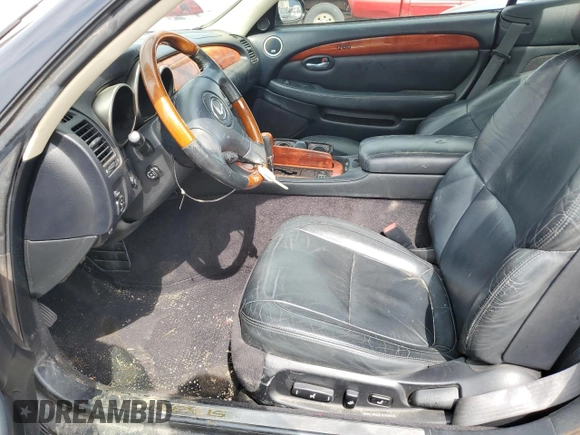 2004 Lexus SC 430 with VIN JTHFN48Y040058272, listed as a Copart auction lot 55596645 with 179,363 mi miles and Clean title. Bid and sale history available at DreamBid. Image 7.