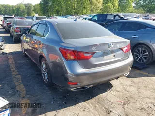 2013 Lexus GS 350 with VIN JTHCE1BL5D5020053, listed as a IAAI auction lot 42059191 with 155,250 mi miles and . Bid and sale history available at DreamBid. Image 3.