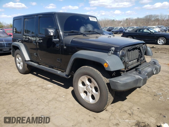 2016 Jeep Wrangler Unlimited Sport with VIN 1C4BJWDG8GL314780, listed as a Copart auction lot 49289995 with 150,790 mi miles and Salvage Title. Bid and sale history available at DreamBid. Image 4.